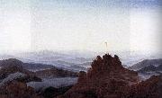 Friedrich Johann Overbeck Morning in the Riesengebirge oil on canvas